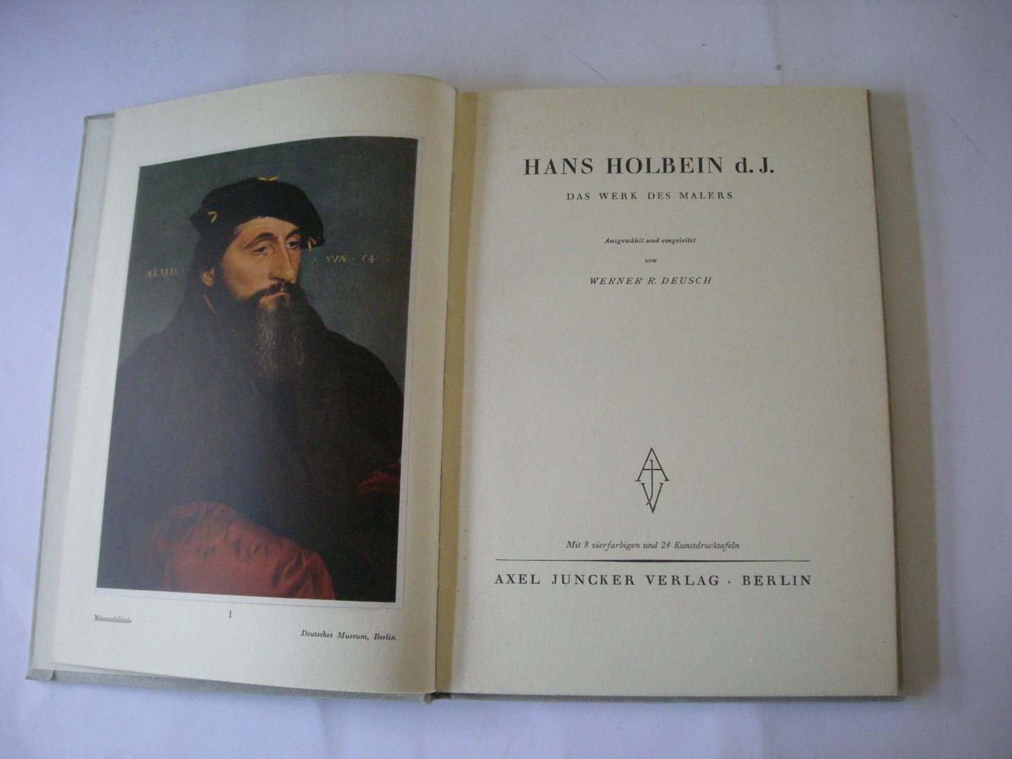 Deusch, Werner R., ausgewahlt und eingel. - Hans Holbein d.J. - Das Werk des Malers