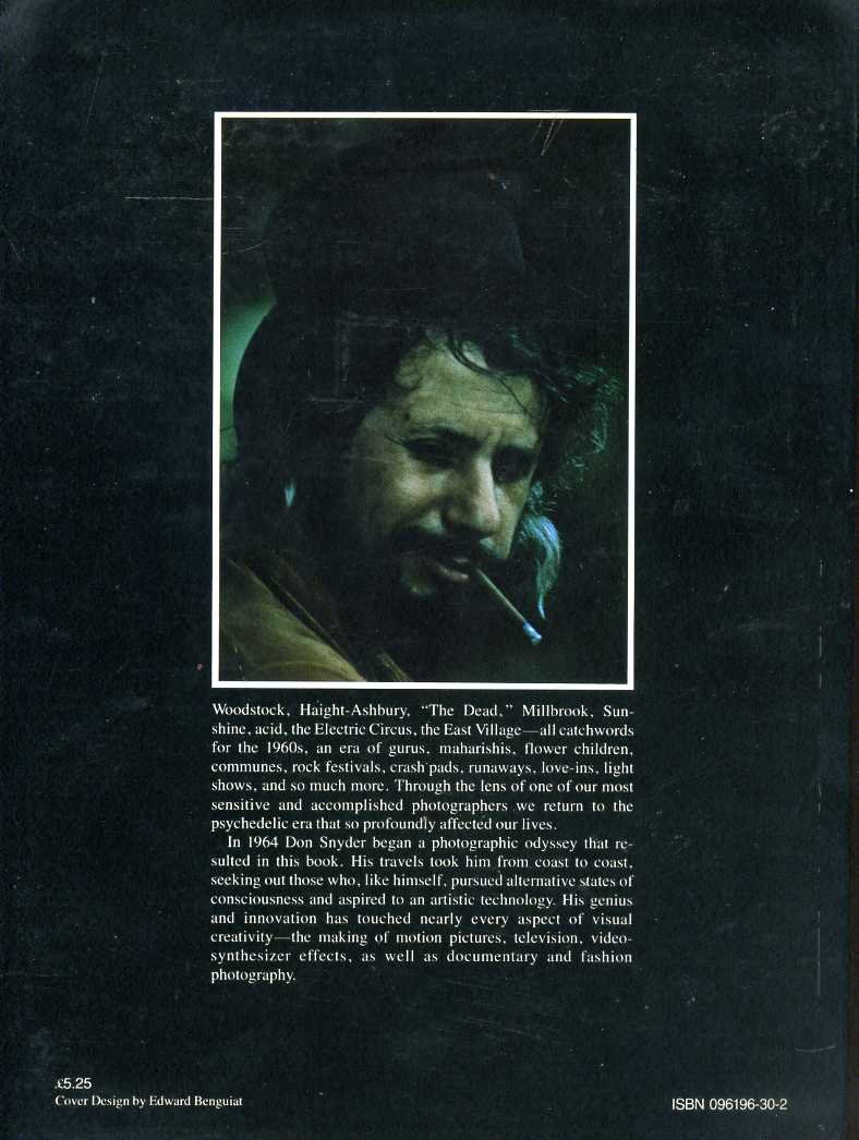 Snyder, Don - Aquarian odyssey. A photographic trip into the sixties.