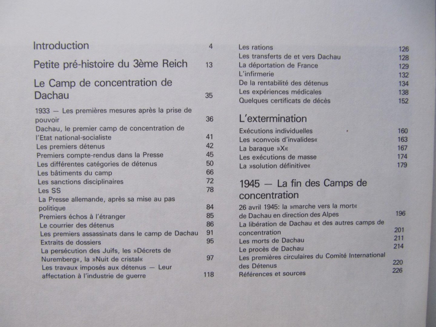 Red. Barbara Distel, Ruth Jakusch - Le Camp de Concentration de Dachau 1933-1945