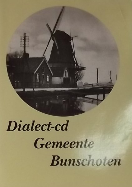 Beek, Arie ter. (red.) - Dialect-cd Gemeente Bunschoten