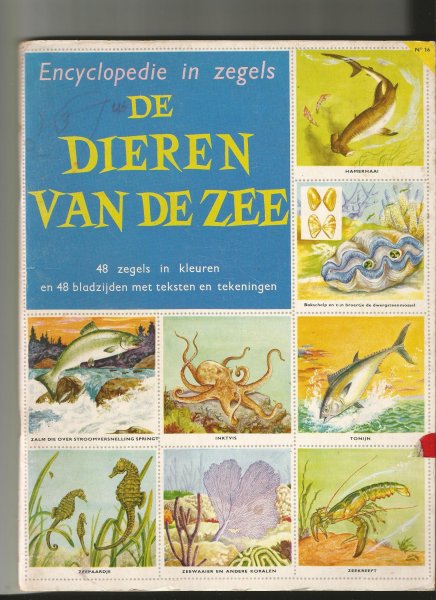 Conger, M/ Pat Cherr - Encyclopedie in zegeld: De dieren van de zee