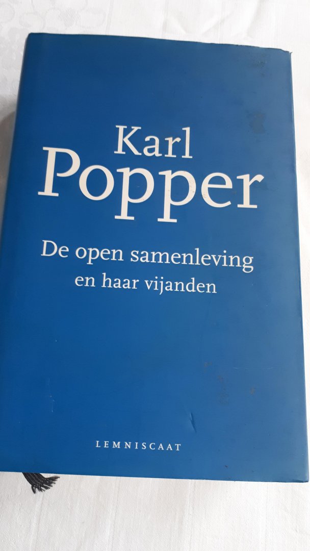 POPPER, Karl - De open samenleving en haar vijanden / I de betovering van Plato; II Hegel en Marx