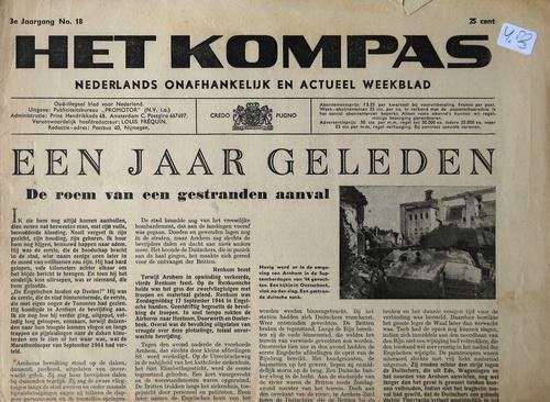 Red. - Het Kompas | Nederlands onafhankelijk en actueel weekblad | 3e jaargang, no. 18