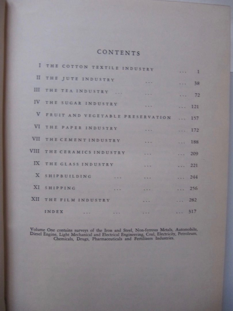Baditha Srinivasa Rao - Surveys of Indian Industries, vol 1 and 2