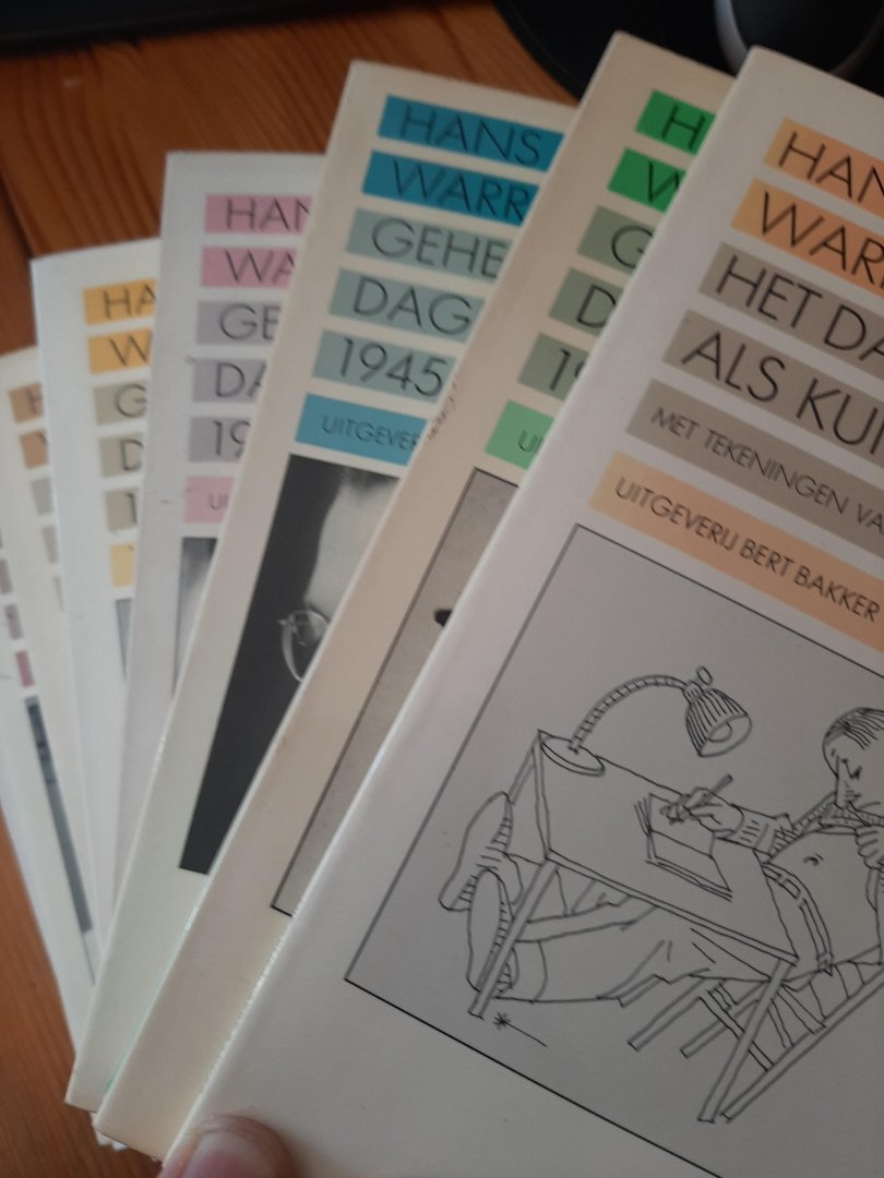 Hans Warren - Geheim dagboek - de eerste zeven delen (tot 1962), plus introductie: Het dagboek als kunstvorm