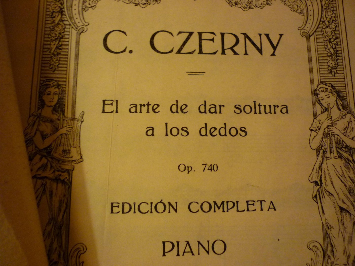 Czerny; Carl (1791 – 1857) - El arte de dar soltura a los dedos; Op. 740; Edicion Completa - Piano