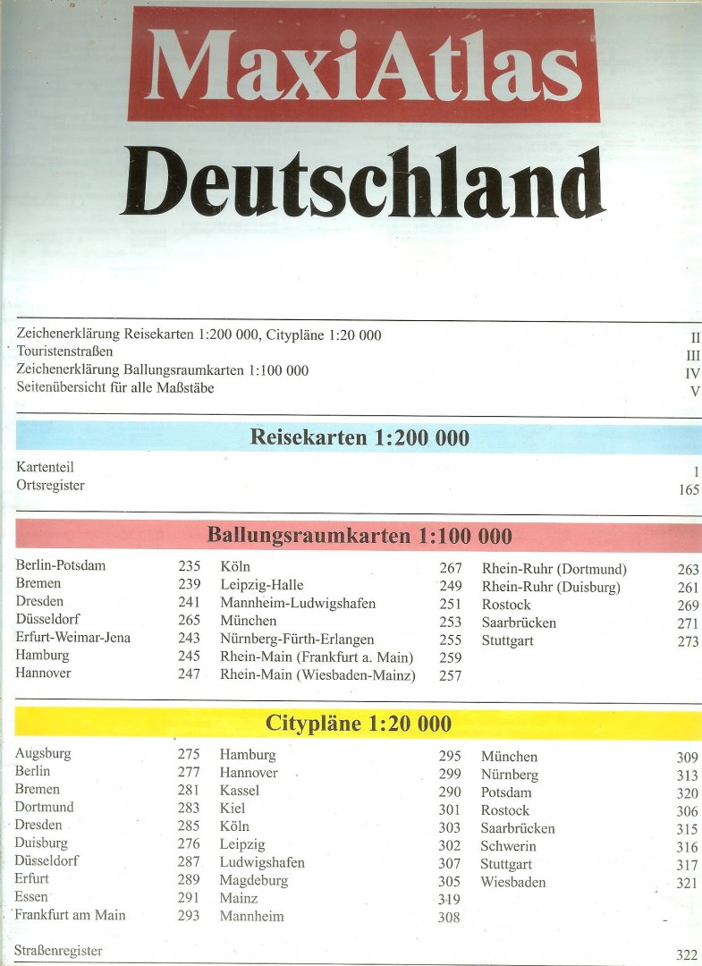 Redactie Adac - ADAC Reiseatlas Deutschland/Europa 2001/2002