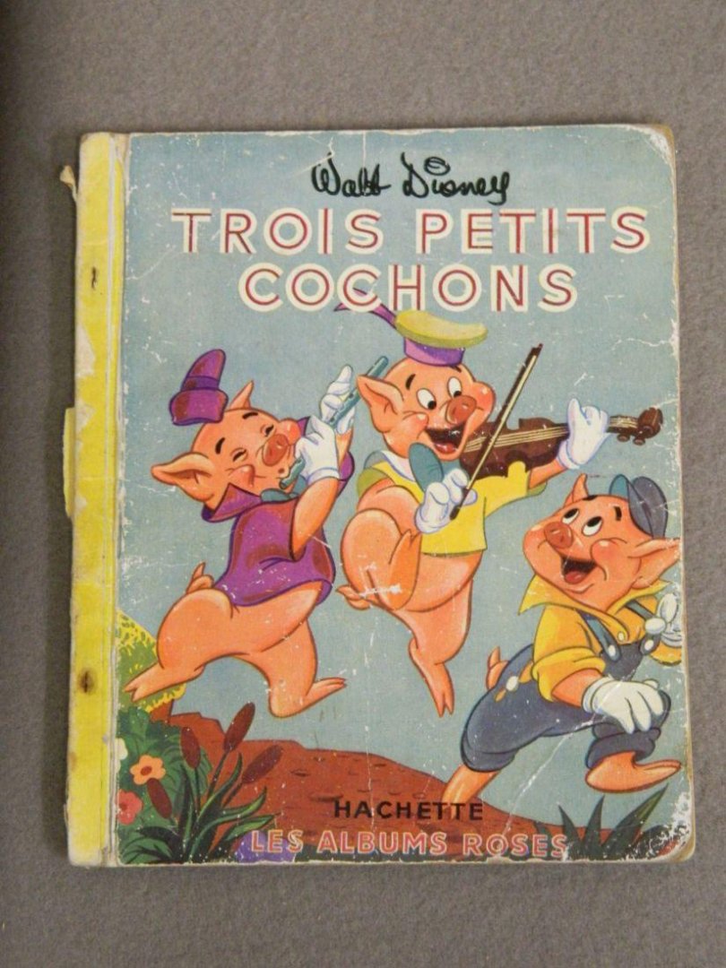 Disney, Walt - Zeldzaam - Trois petits cochons