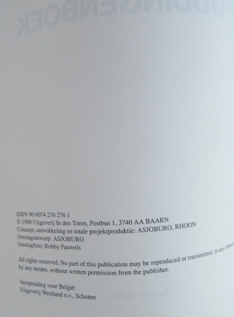 Mey, Wim - Puddingenboek