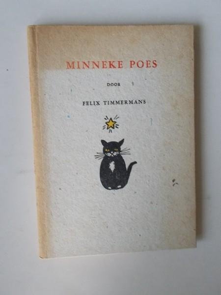 TIMMERMANS, FELIX, - Minneke Poes.