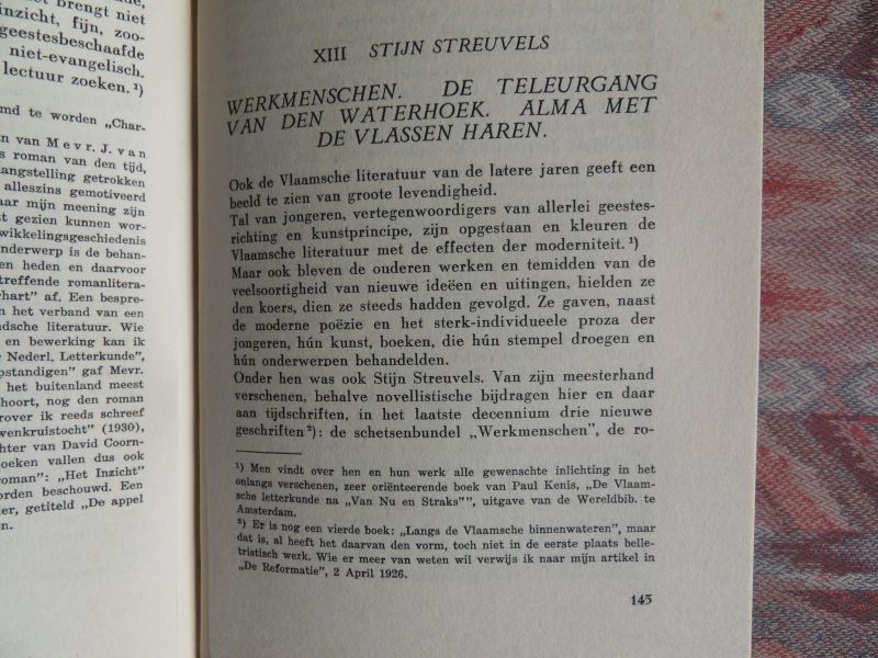 Tazelaar, dr. C. - Tienjaren-Oogst. - Belangrijke romans van de laatste tien jaren.
