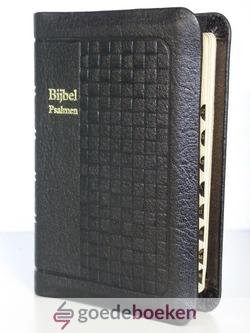 Statenvertaling - Bijbel 602711, zwart *nieuw* - laatste exemplaar! --- Statenvertaling + Psalmen en 12 Gezangen, Leren band, Goudsnee, Index