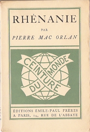 Mac Orlan, Pierre - Rhénanie