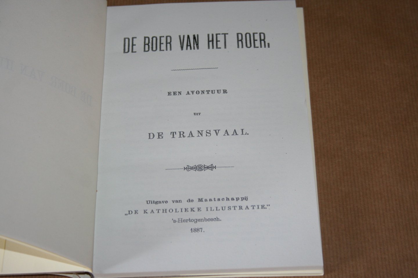 Karl May - De Boer van het Roer -- Een avontuur uit de Transvaal