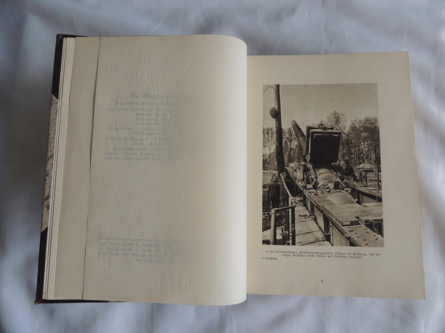 George Soldan ( vorrede inleiding ) - Der Weltkrieg im Bild : Originalaufnahmen des Kriegs- Bild- und Filmamtes aus der modernen Materialschlacht
