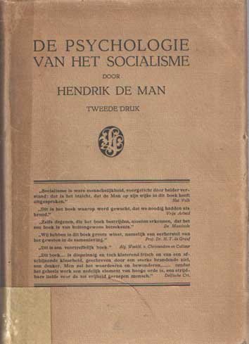 Man, Hendrik de - De psychologie van het socialisme