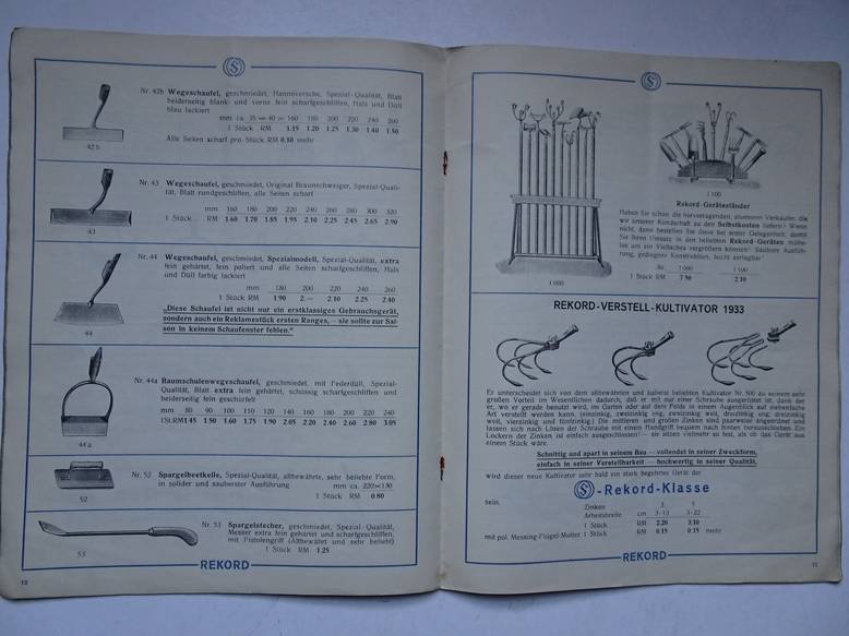N.n.. - Rekord. O. & F. Schnöring. Ausgabe 1934.