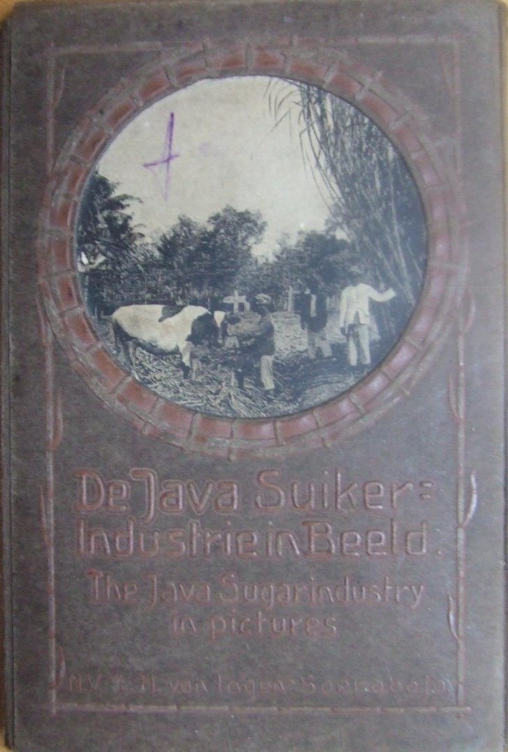 H. van Ingen (uitgever), 2-talig NL/E - De Java Suiker-Industrie in beeld, the Java sugarindustry in pictures, mapje met 20 ansichtkaarten