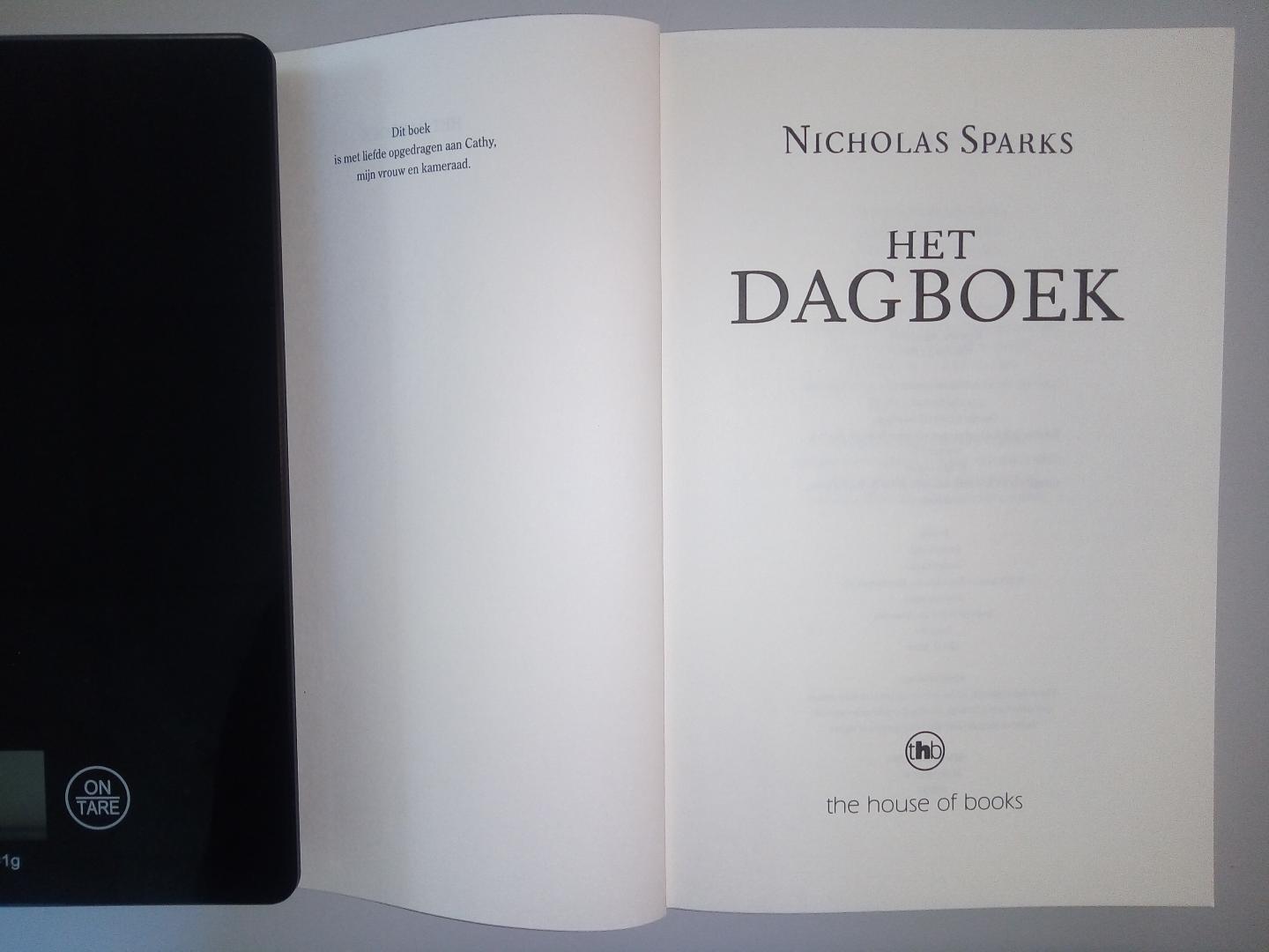 Sparks, Nicholas - Het dagboek / verfilmd als The Notebook