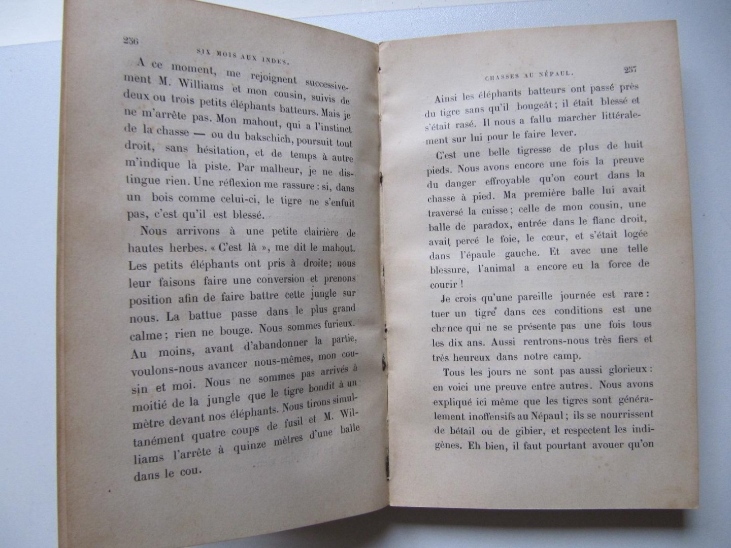 Le Prince Henri D'Orléans - Six Mois Aux Indes - chasses aux Tigres