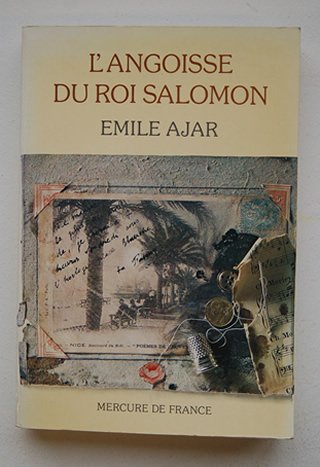 Ajar, Emile - L' Angoisse Du Roi Salamon ( Blindstempeltje Ex Libris )