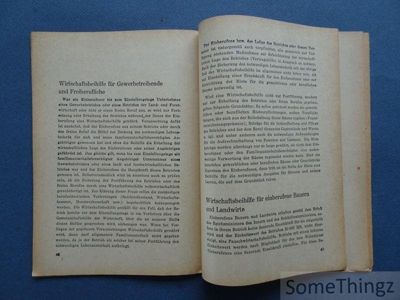 Karlheinz Backhaus.. - Neue Wirtschaftsfragen, die Dich angehen! Nur für den Gebrauch innerhalb der Wehrmacht.