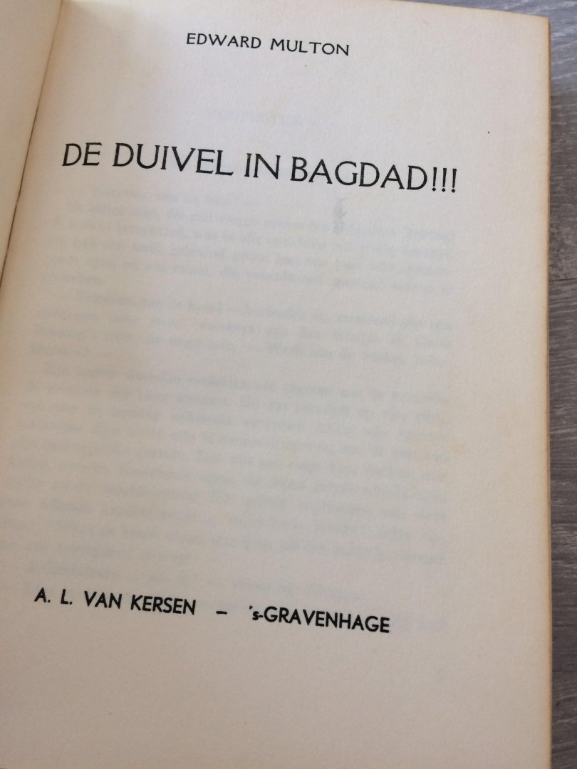 Multon - De duivel in Bagdad
