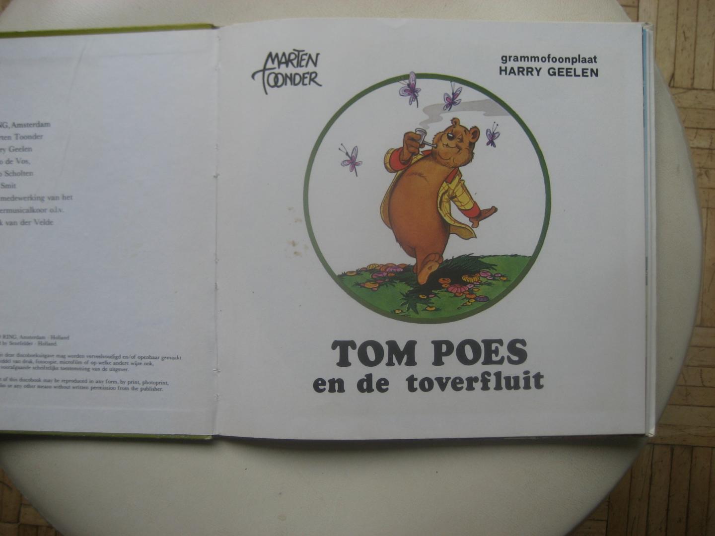 Marten Toonder - Tom Poes en de toverfluit / Met het grammofoonplaatje