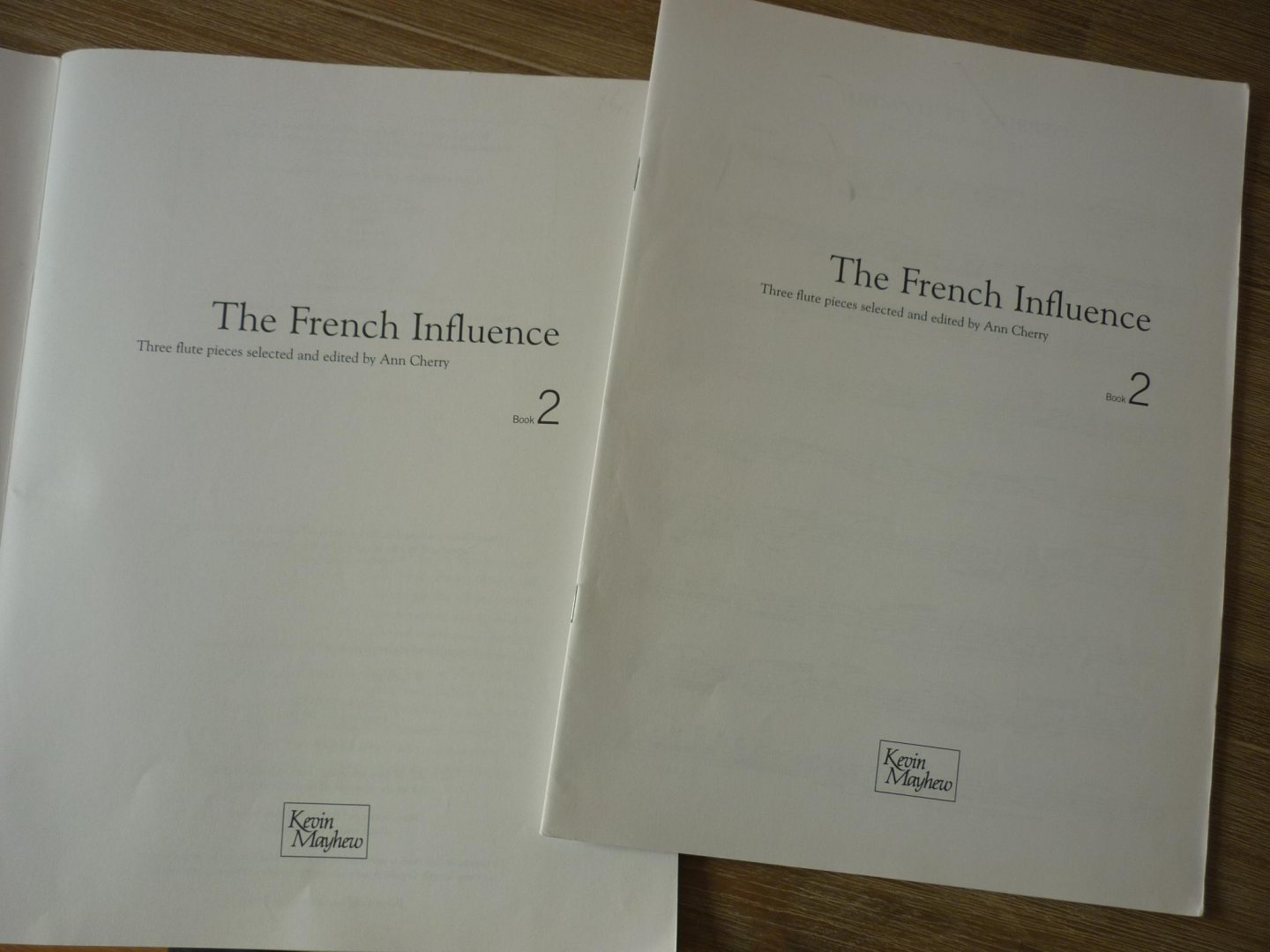 Cherry; Ann - French Influence - 2; voor Dwarsfluit, piano