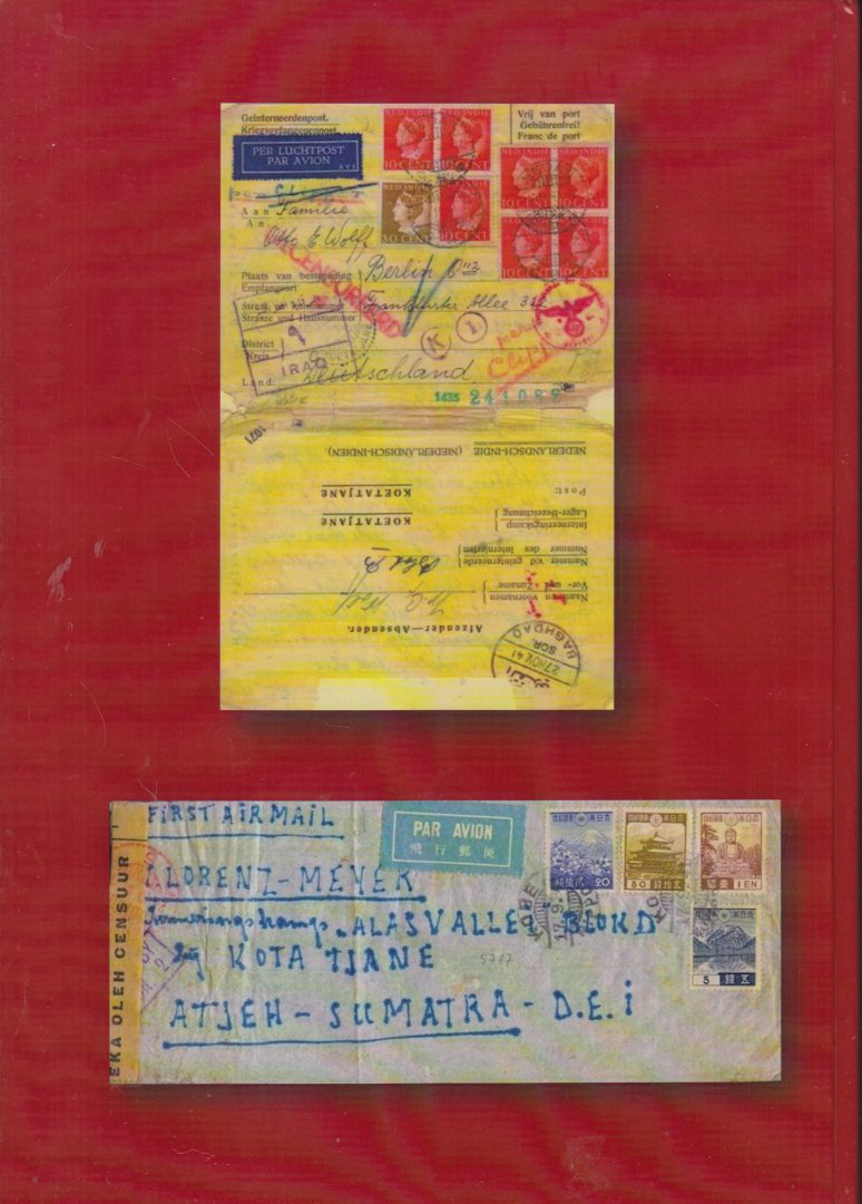 Putten en Nicio J. de Weijer, Piet van - Postcensuur en kamppost in Nederlands Indie 1940 - 1942
