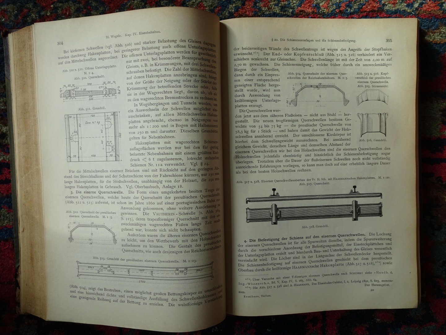 Esselborn, Karl - LEHRBUCH DES TIEFBAUES Mit 1471 Abbildungen und ausführlichem Sachregister