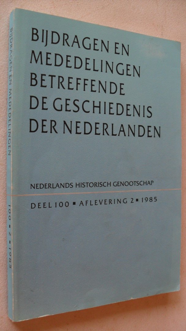 Redactie - Bijdragen en mededelingen betreffende de geschiedenis der Nederlanden  oa: art. J.Kossman Putto