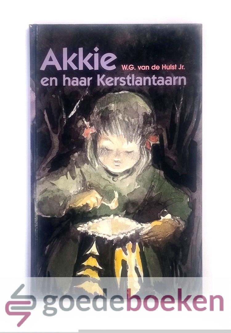 Hulst jr. , W.G. van de - Akkie en haar kerstlantaarn --- Met illustraties in kleur van de schrijver