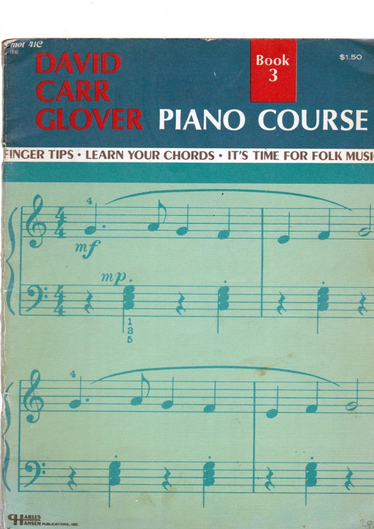Glover David - Piano Course