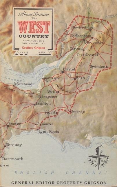 Grigson, Geoffrey (ed.) - About Britain. West country. A new guide book with a portrait by Geoffrey Grigson