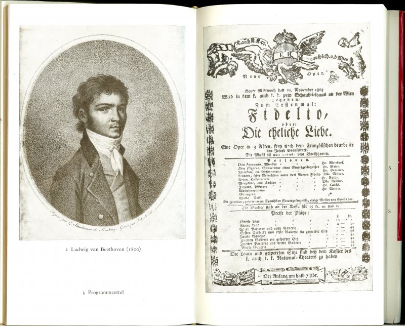 Siegmund-Schultze Walther met foto van Beethovens geburtshaus in Bonn - Beethoven. Eine Monographie.