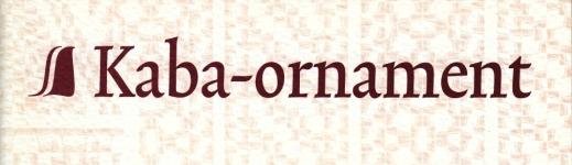 DOES, Bram de - Kaba-ornament.