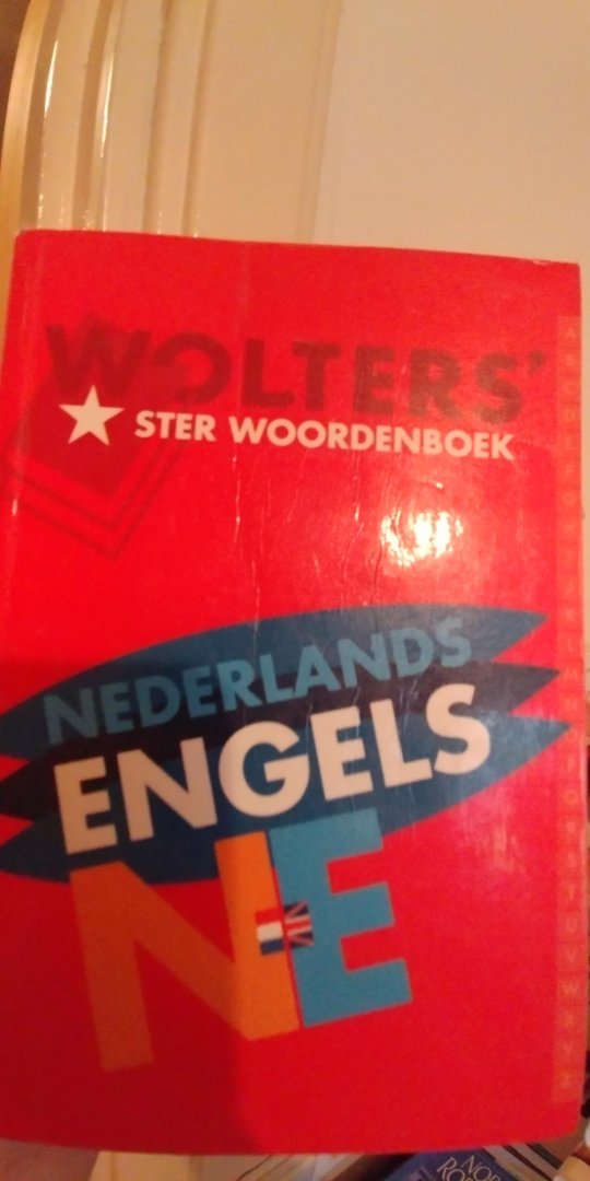Boer, H. de en Bood, E.G. de - Nederlands  -  engels ster woordenboek