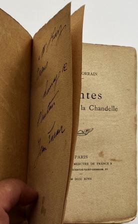 LORRAIN, Jean - Contes pour lire à la Chandelle.