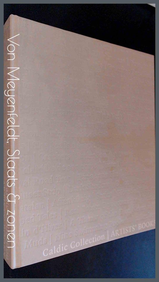 Swarts, Suzanne - Caldic collection - Artists' books