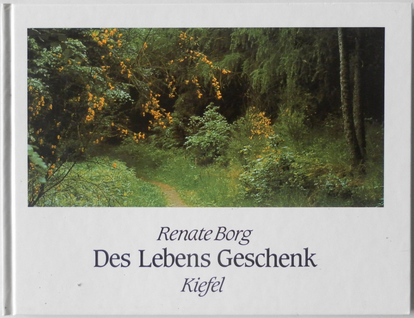 Borg Renate, foto's Kettenberger Oswald - Des Lebens Geschenk (een blz tekst en een blz met een foto)