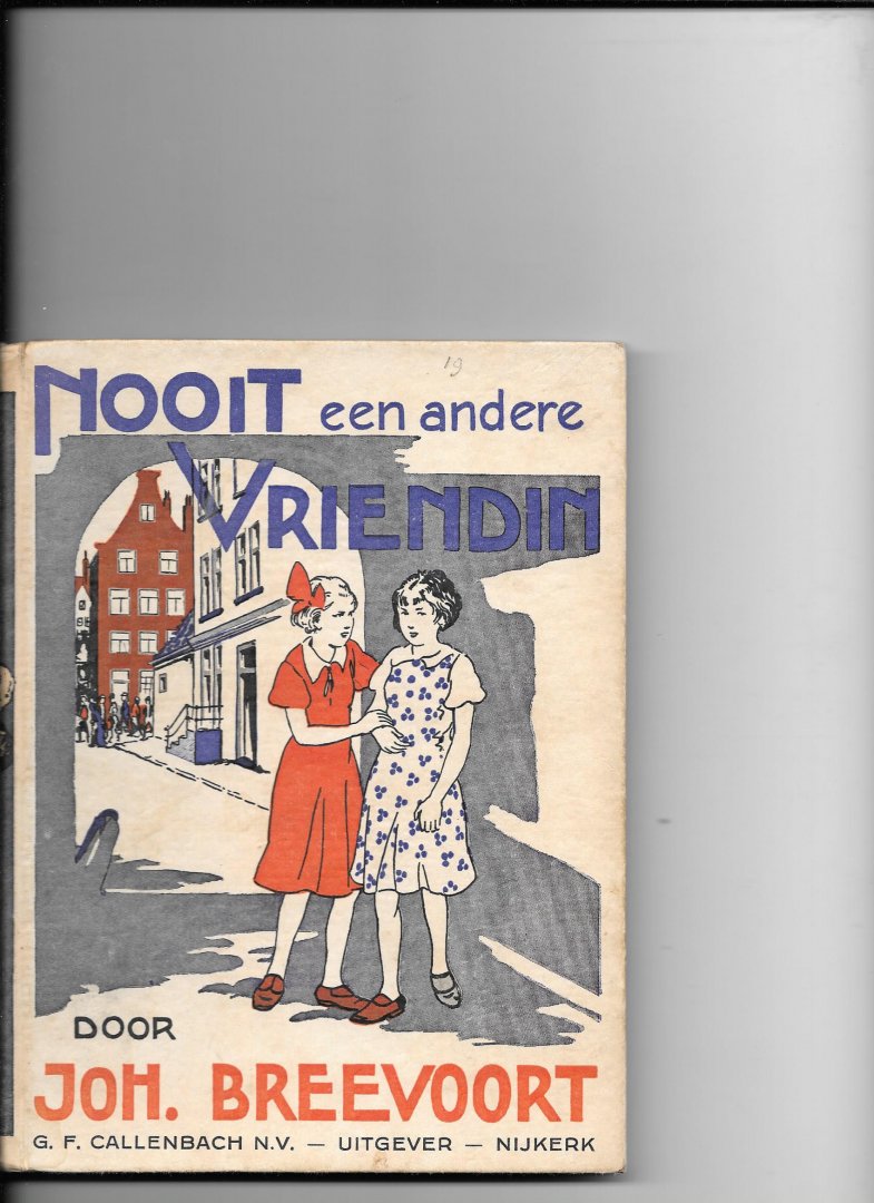 Breevoort, Johanna - Nooit een andere vriendin