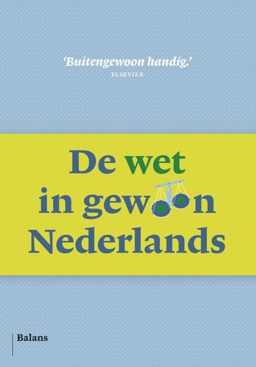 Douwe Brongers - De wet in gewoon Nederlands