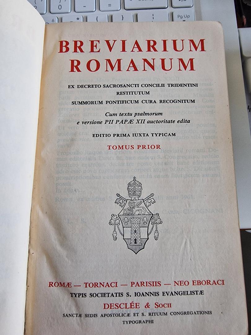 X - Brevarium Romanum Tomus Prior no83