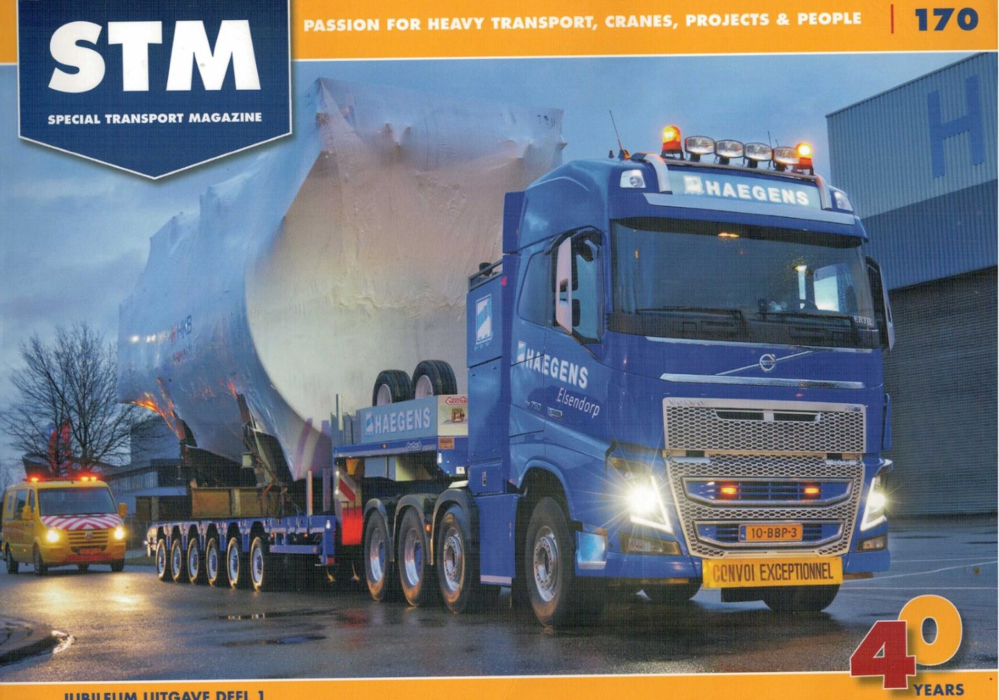 STM redactie - 40 jaar speciaal transport magazine STM jubileum uigave deel 1