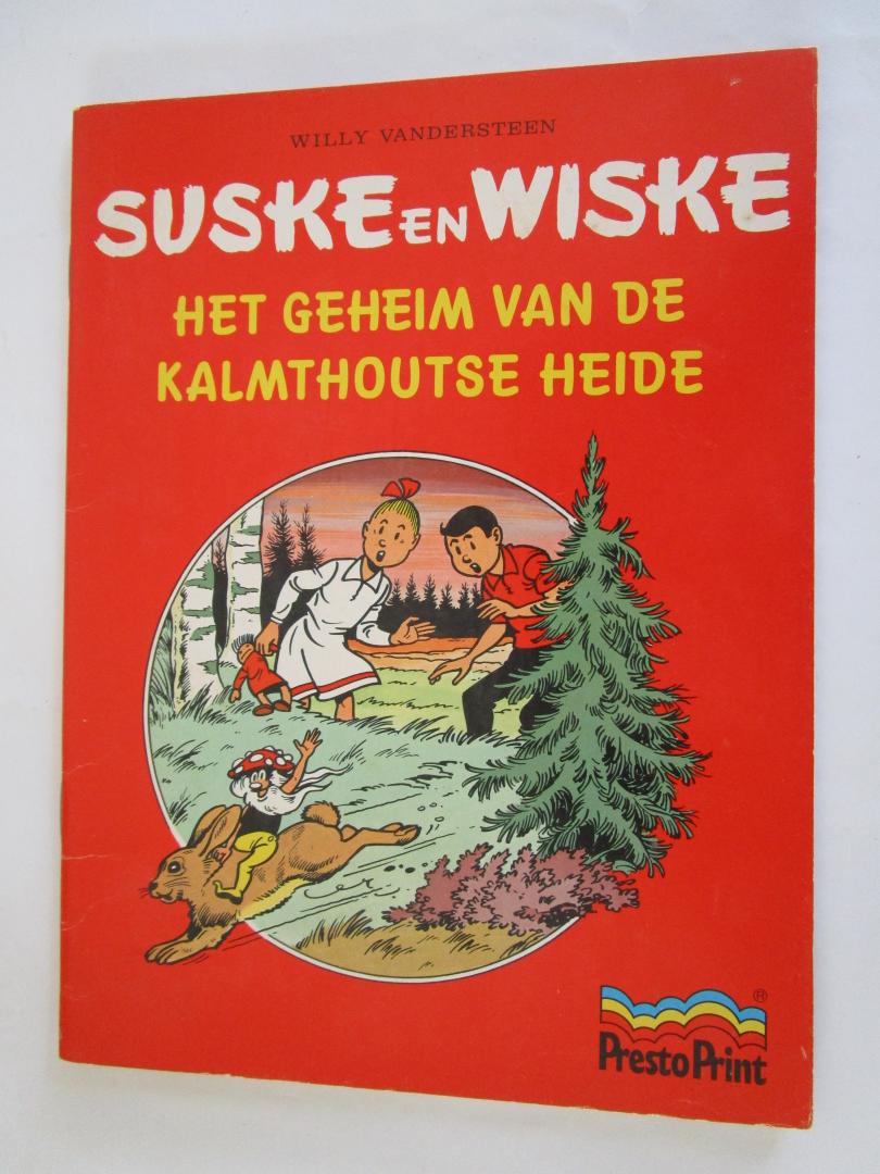 Vandersteen, Willy - SUSKE EN WISKE  - PRESTOPRINT- Het geheim van de Kalmthoutse Heide