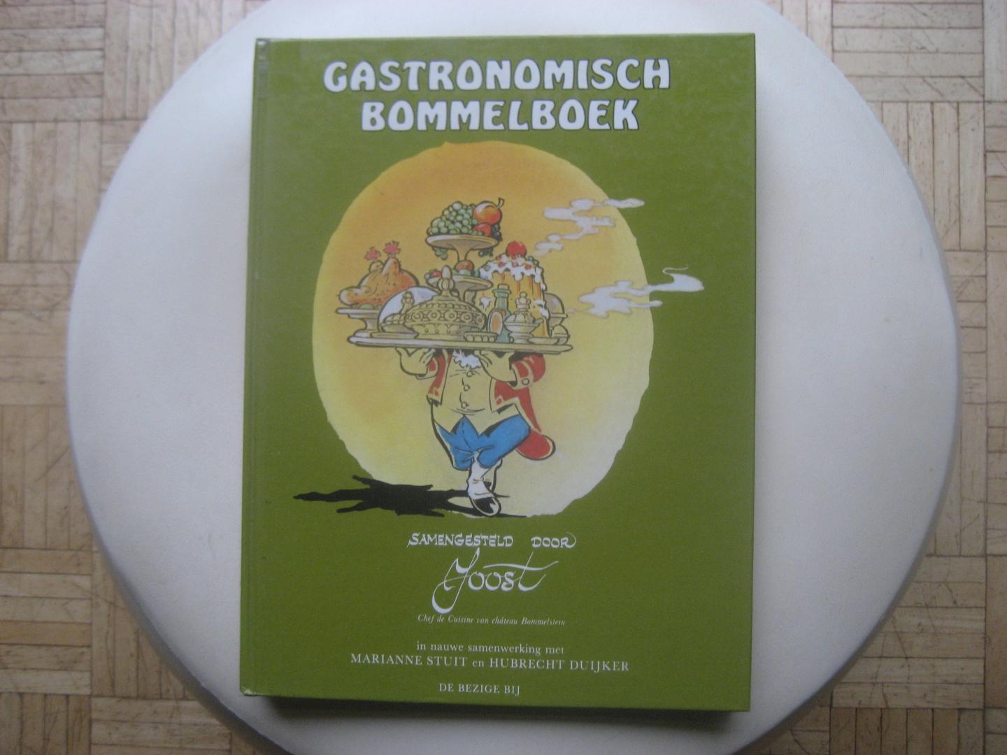 Marianne Stuit, Hubrecht Duiker en Marten Toonder - Gastronomisch Bommelboek  / Samengesteld door Joost