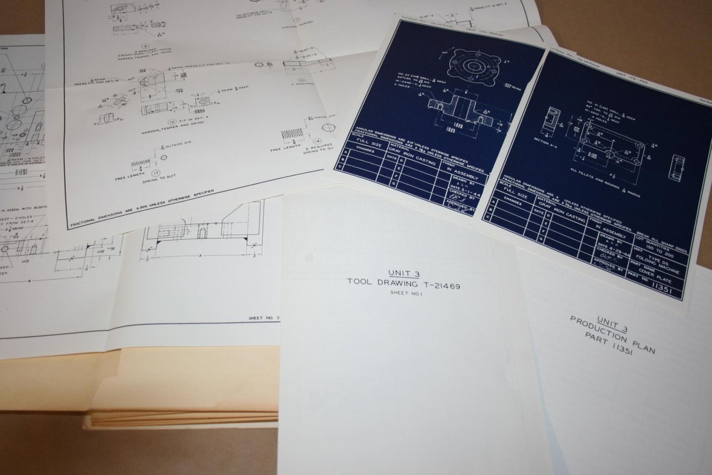  - Jig and Fixture Design --  Volume II  Part Drawings - Production Plans and Tool Drawings