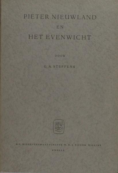 Steffens, G.A. - Peter Nieuwland en het evenwicht.