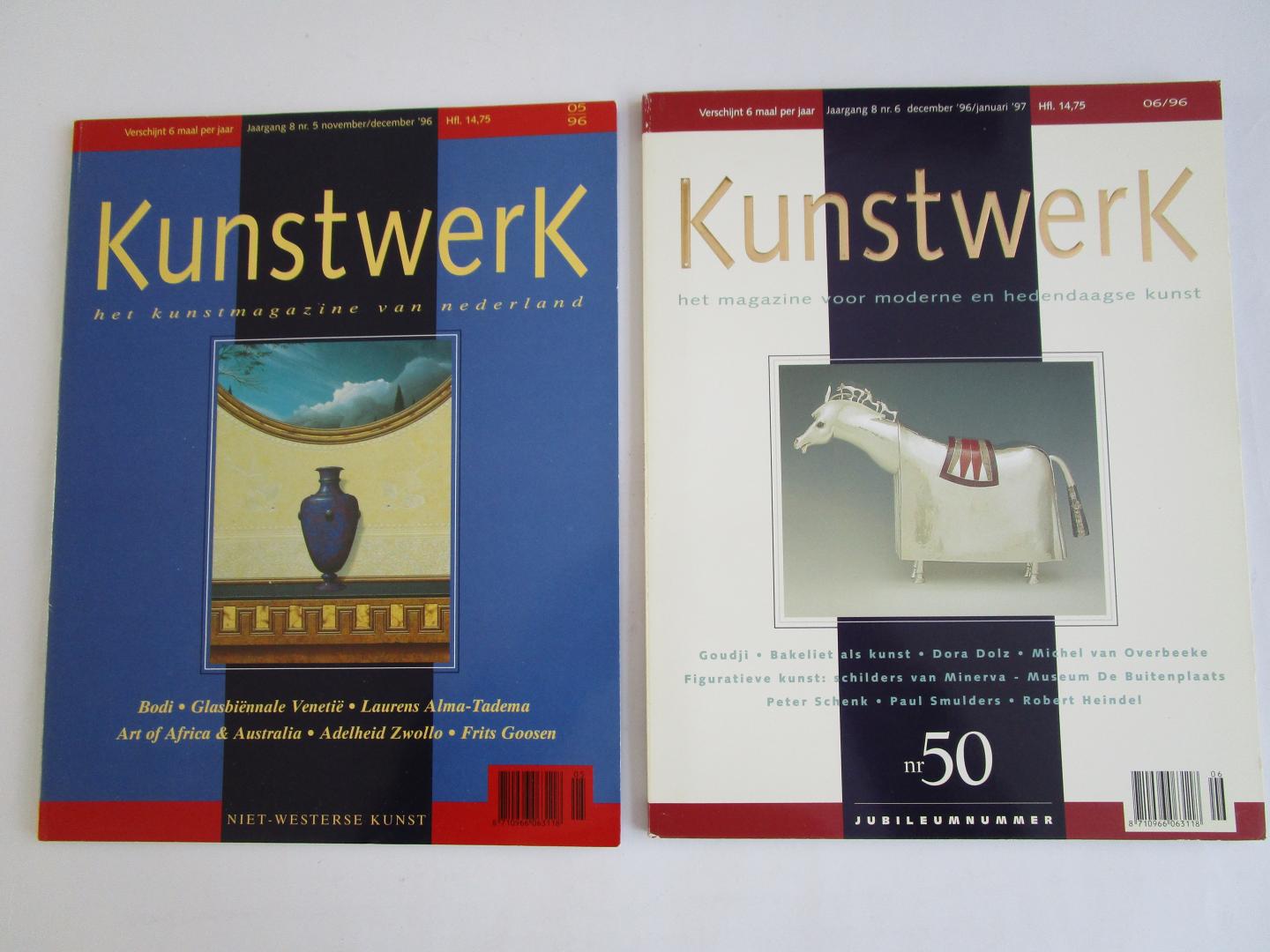 Art Media - 1996 KUNSTWERK  -  het magazine voor moderne en hedendaagse kunst -